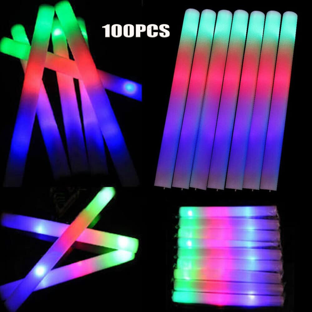 Wedding Supply In Bulk - Bastões de espuma com luz LED,
