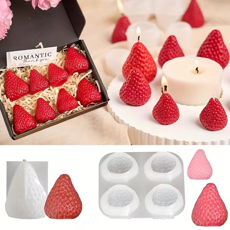 Unity Candle Set - Molde de Silicone para Velas em