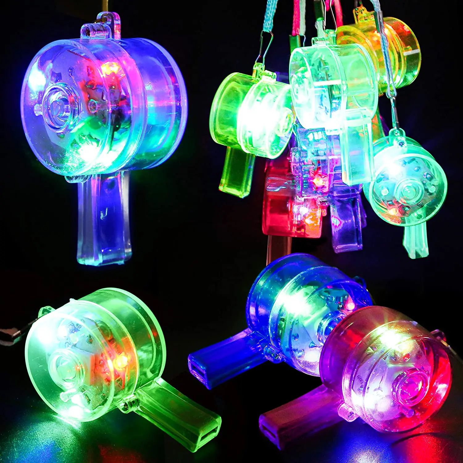 Wedding Supply In Bulk - Apito LED que brilha no escuro,