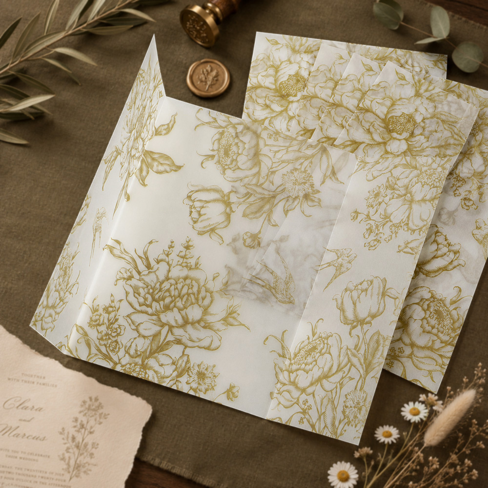 20/50 unidades de Papel Vegeta - Wedding Envelopes avaliação e preço