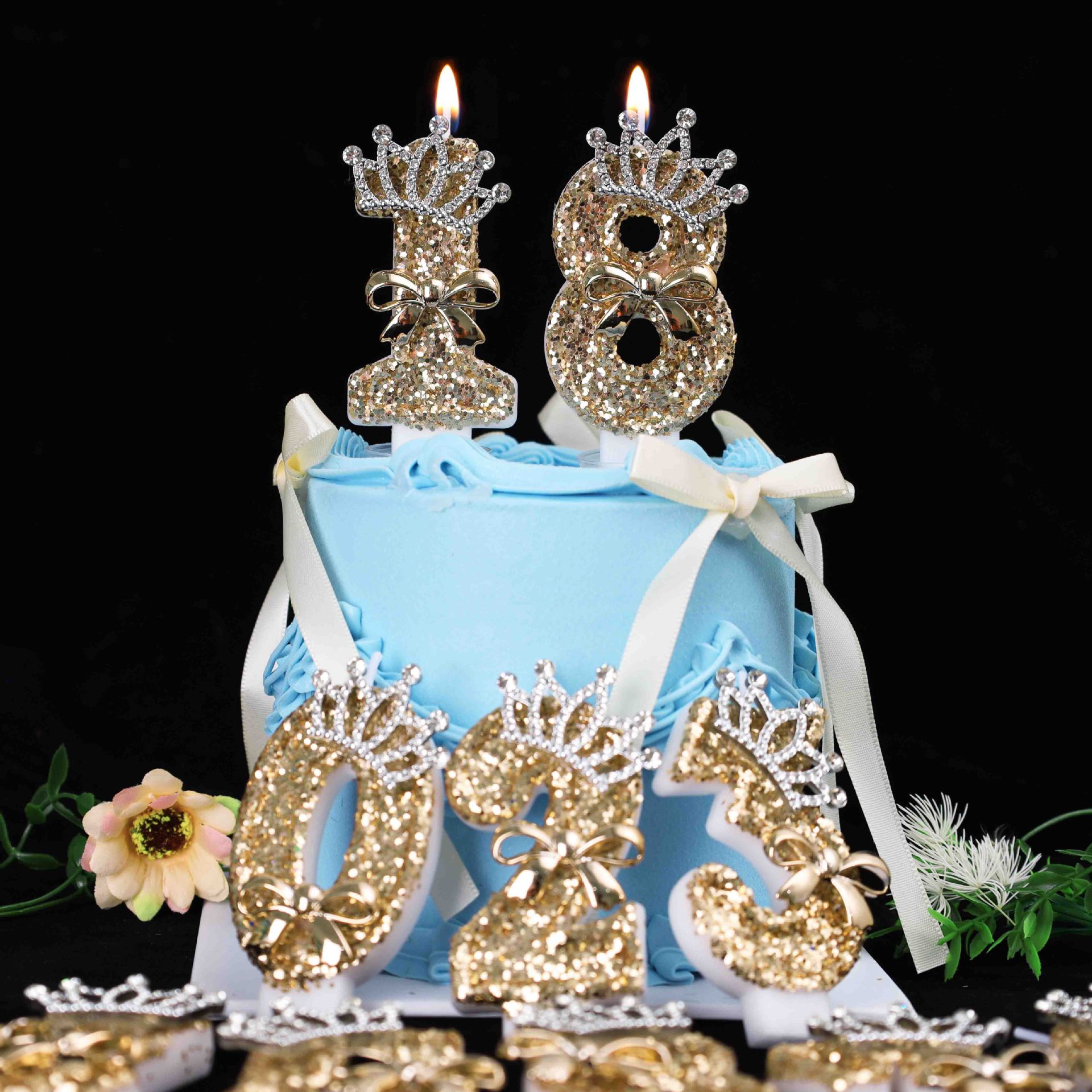 Velas de Aniversário com Númer - Unity Candle Set avaliação e preço