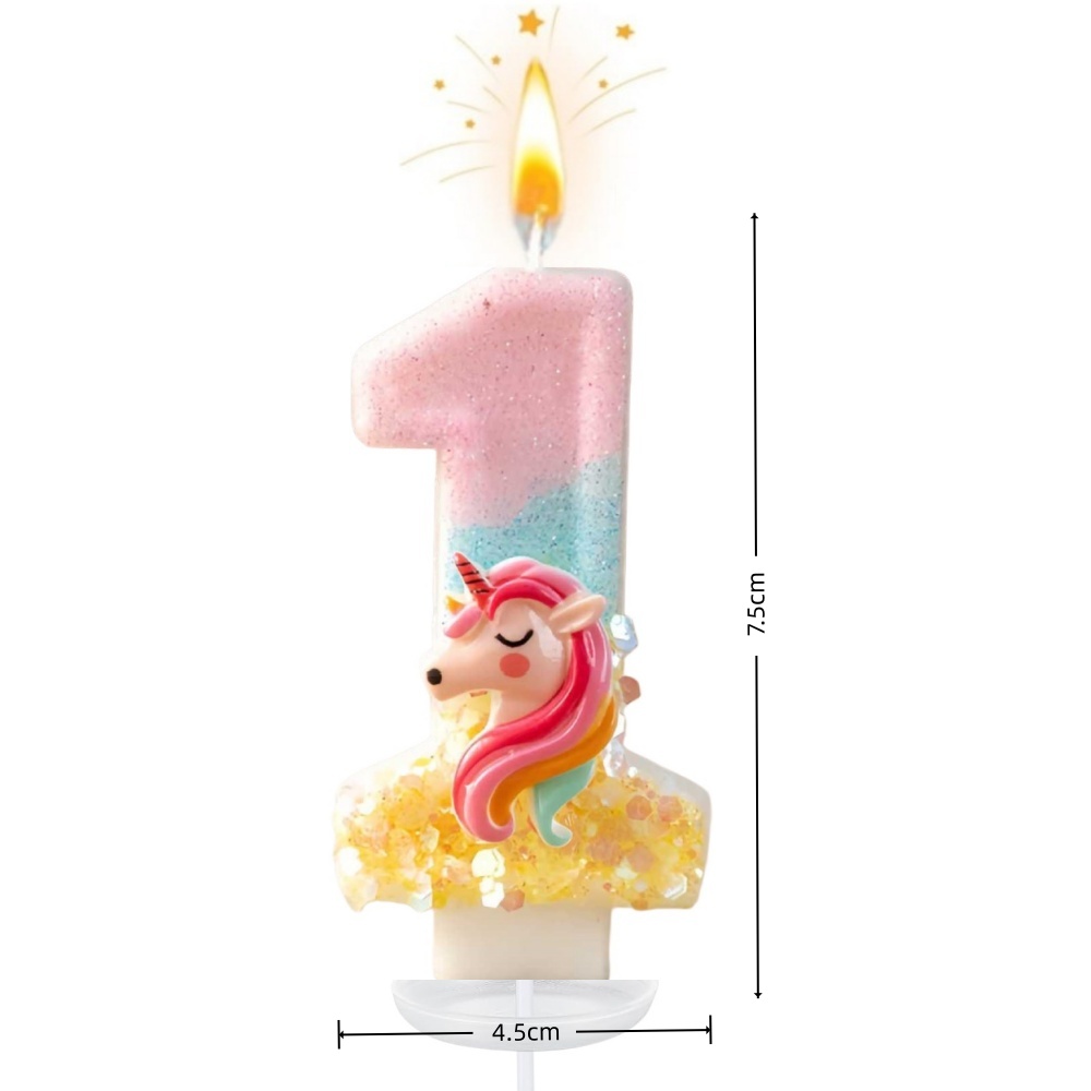 Velas de Aniversário com Númer - Unity Candle Set avaliação e preço