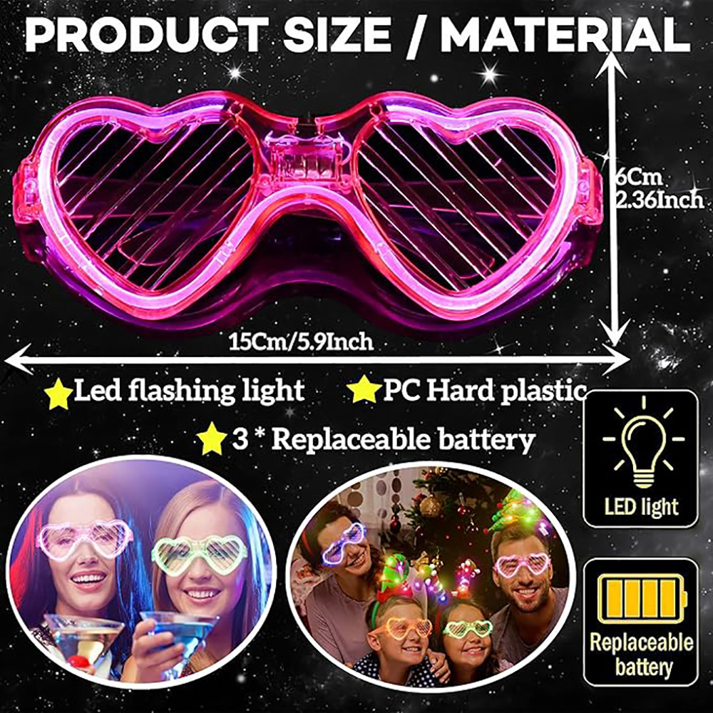 5/10/20/30/50 óculos de luz em - Wedding Supply In Bulk avaliação e preço