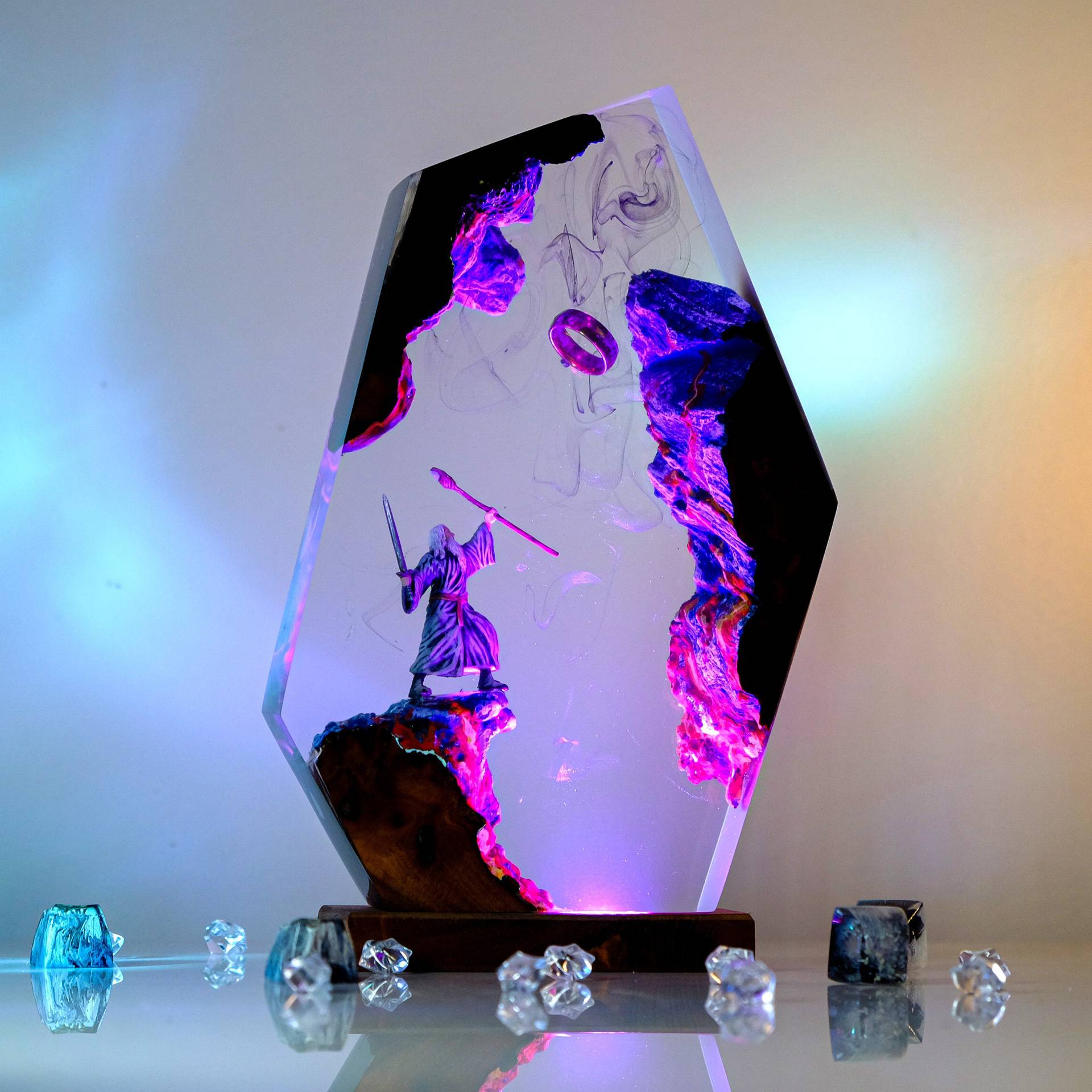 Luminária de Resina com Figura - Wedding Led avaliação e preço