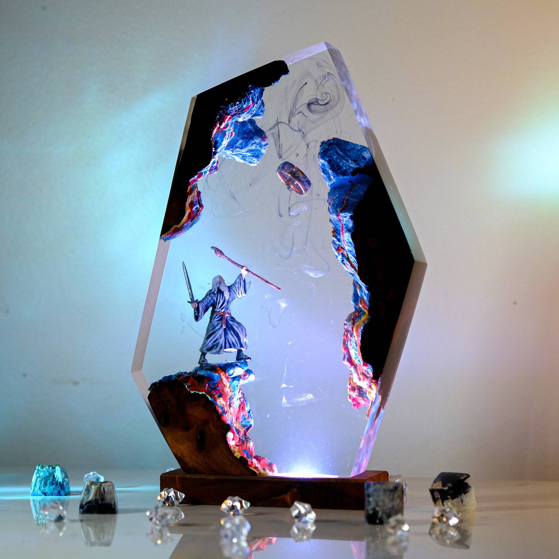 Luminária de Resina com Figura - Wedding Led avaliação e preço