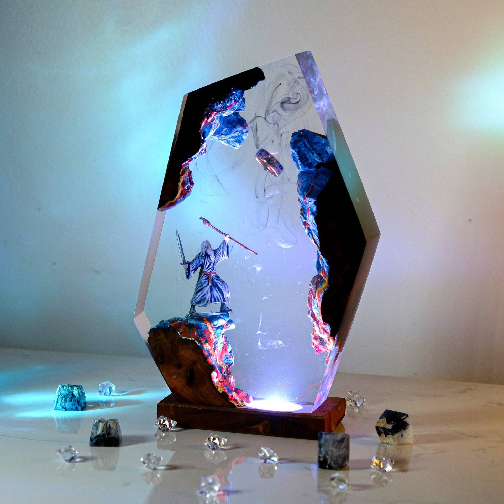 Luminária de Resina com Figura - Wedding Led avaliação e preço