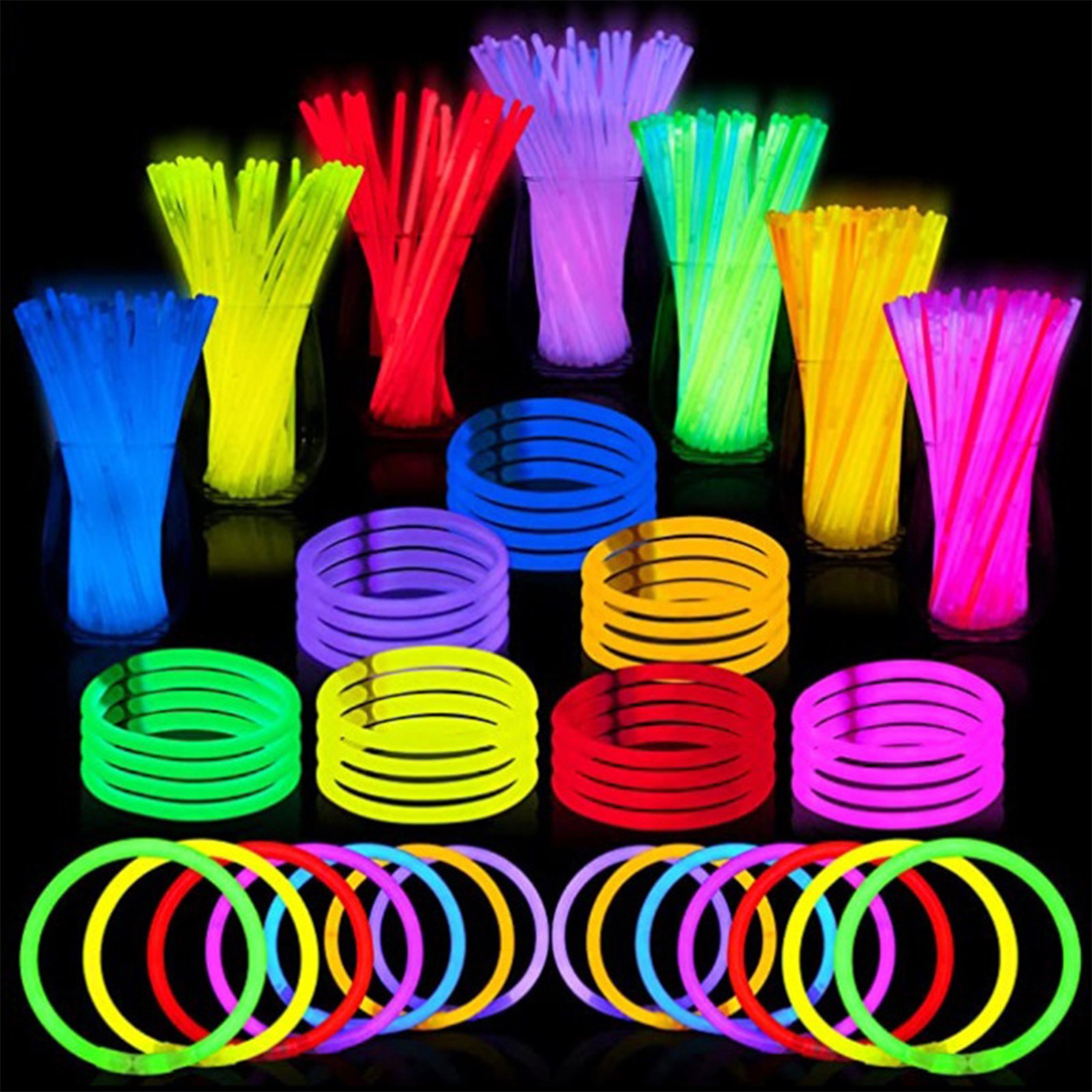 ‌ 100 pacotes de bastões brilh - Wedding Supply In Bulk avaliação e preço