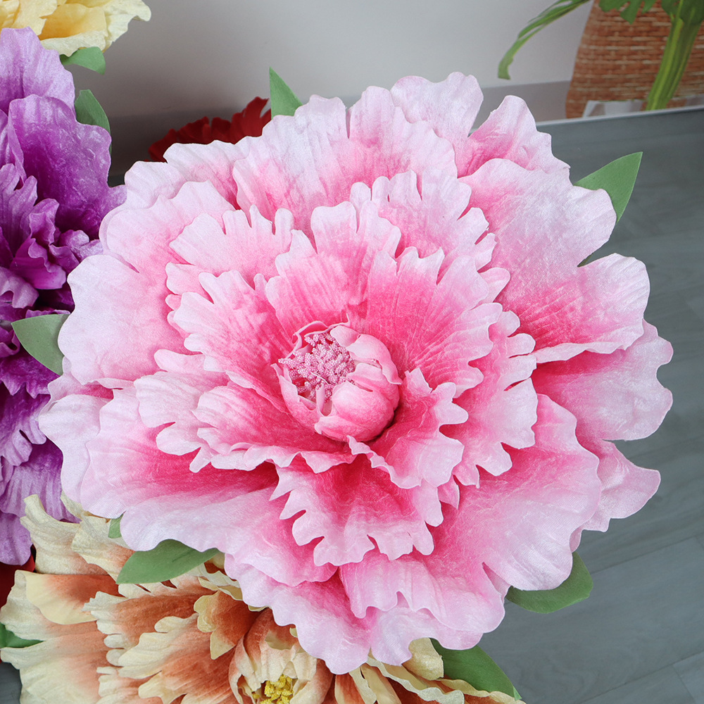 Flores de Peônia Gigantes de V - Wedding Supply In Bulk avaliação e preço