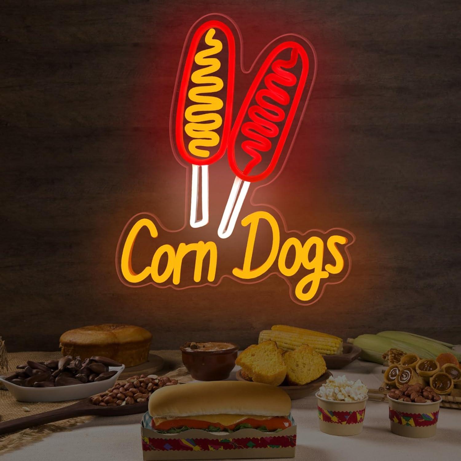Letreiro Neon Corn Dog: Luzes  - Wedding Led avaliação e preço
